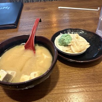 Mikuni - My complimentary birthday soup !! - Japanese Near Me - Concord, California Mikuni - My complimentary birthday soup !! - Japanese Near Me - Concord, California