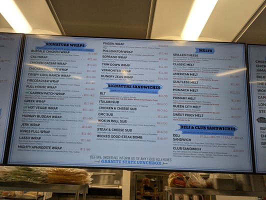 Menu photo 2 Granite State Lunchbox Manchester, NH