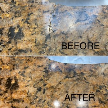 NOVA Stone Care - before and after cleaning - Refinishing Services Near Me