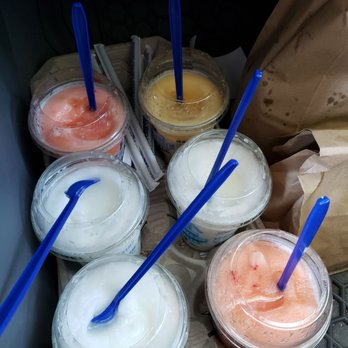 Culver's - Lemon coolers- lemon, mango and srrawberry-mango flavored. - Burgers Near Me - Northbrook, Illinois