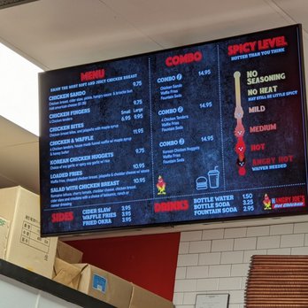 Hangry Joe's Hot Chicken - Menu - Sandwiches Near Me - Herndon, Virginia Hangry Joe's Hot Chicken - Menu - Sandwiches Near Me - Herndon, Virginia