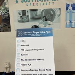 986 Pharmacy - Vaccines they offer