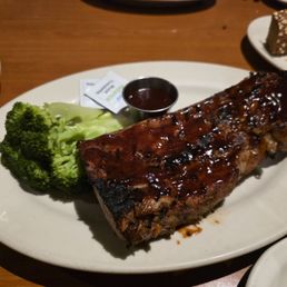 Look at that size of baby back ribs and Look at that size of baby back ribs and