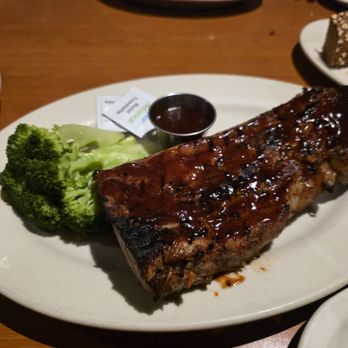 Black Angus Steakhouse - Look at that size of baby back ribs and - Steakhouses Near Me - Montclair, California Black Angus Steakhouse - Look at that size of baby back ribs and - Steakhouses Near Me - Montclair, California
