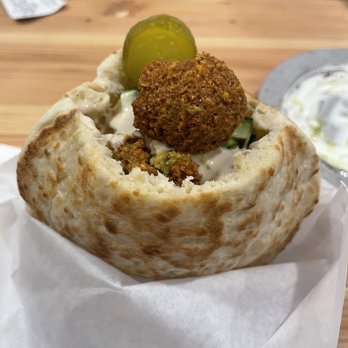 Aviv Hummus Bar - FALAFEL B'PITA - Falafel Near Me - Seattle, Washington