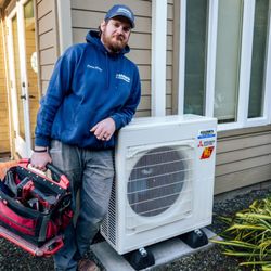 Marr's Heating and Air Conditioning - Another ductless system installed in a single day