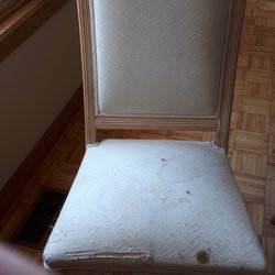 Foamland - 6 dinning room chairs. Bought at De Bore's    1992