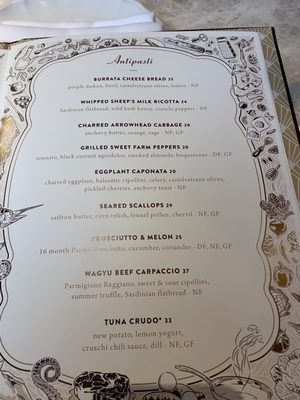 Menu photo 5 La Padrona Boston Boston, MA