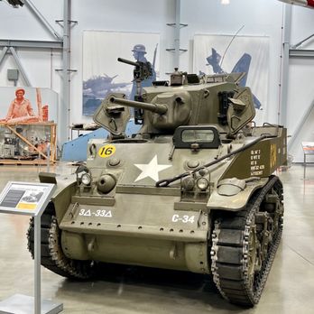 Flying Heritage & Combat Armor Museum - M3 Stuart - Museums Near Me - Everett, Washington