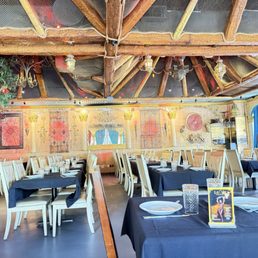 Inside restaurant