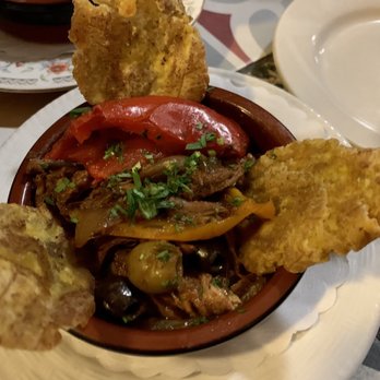 Under the Moon Cafe - Beef with plaintains and peppers - Tapas/Small Plates Near Me - Lambertville, New Jersey Under the Moon Cafe - Beef with plaintains and peppers - Tapas/Small Plates Near Me - Lambertville, New Jersey