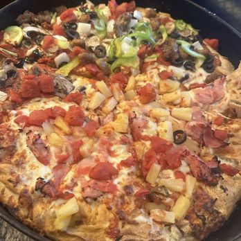 BJ's Restaurant & Brewhouse - Half and half pizza - Pizza Near Me - Dublin, California