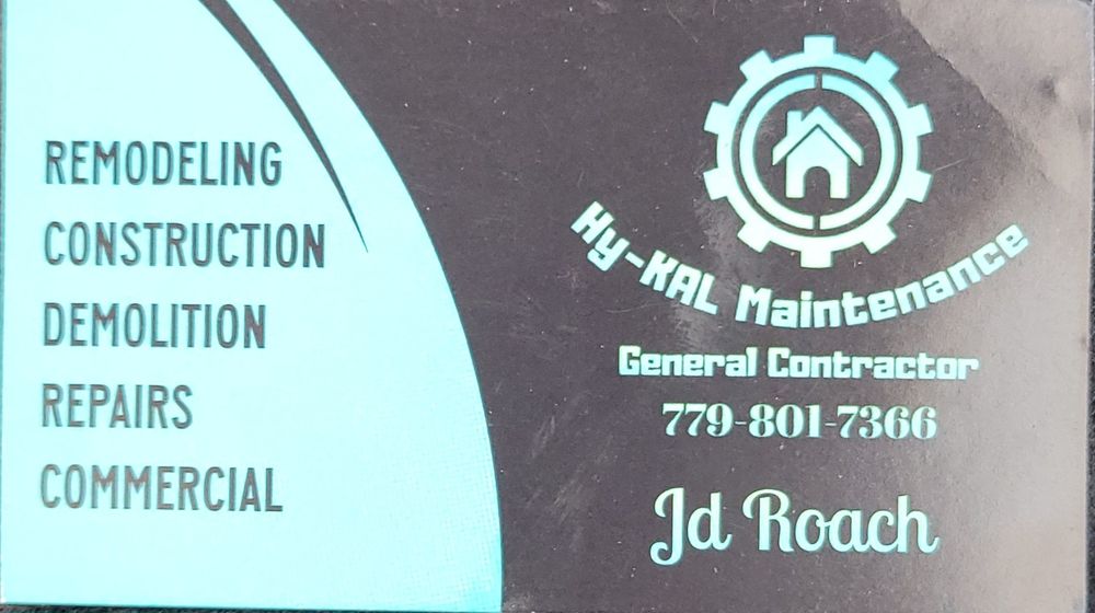 Slide of Hy-KAL Maintenance