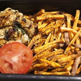 Bunless Chicken Burger