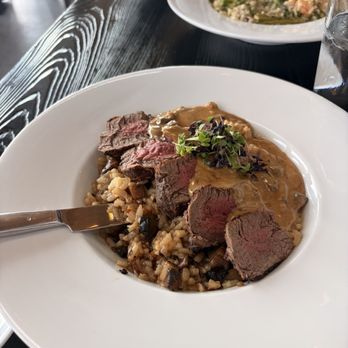 Va Bene - Tornedos de Da Foret with House Made Risotto of Mushrooms - Italian Near Me - Duluth, Minnesota