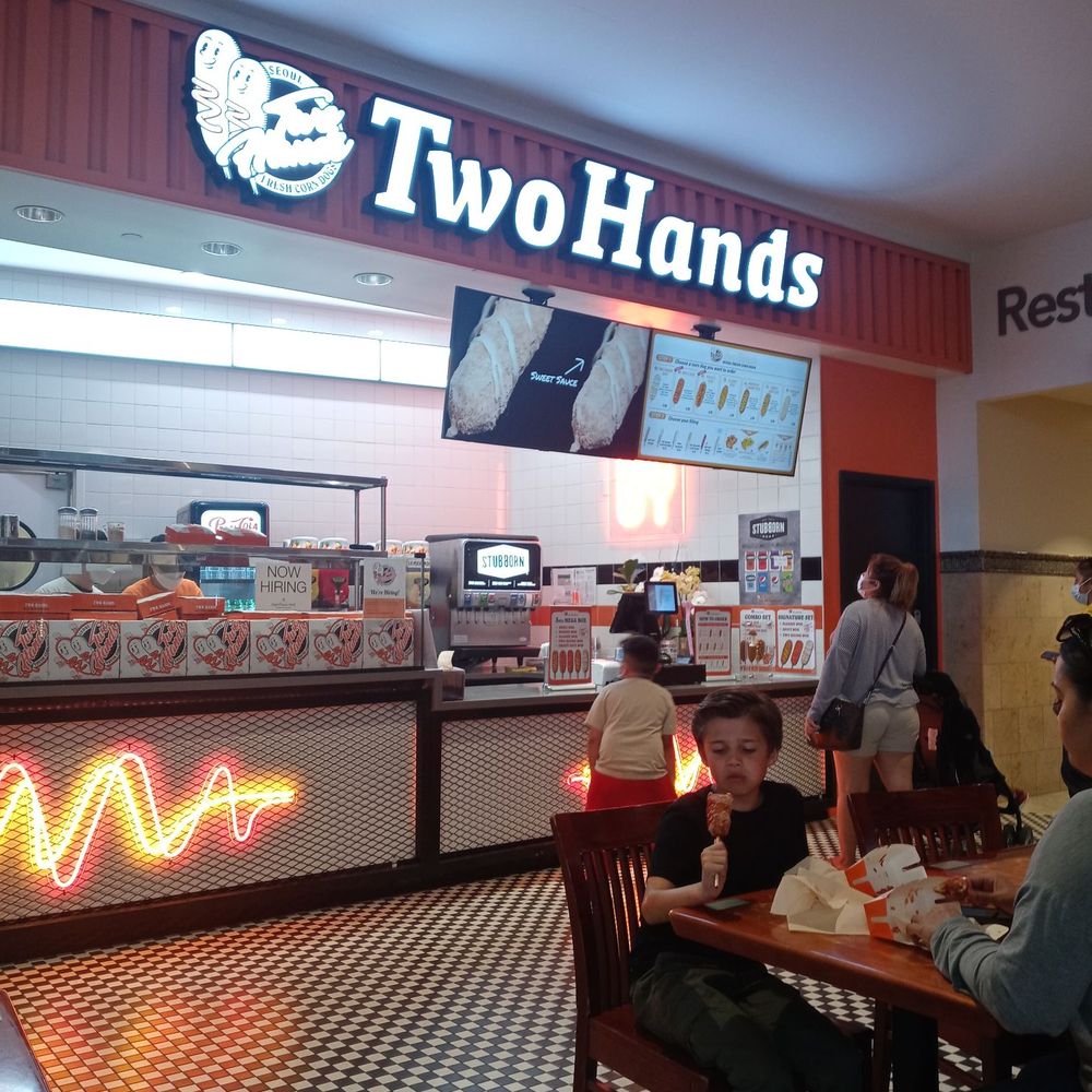 Two Hands Corn Dogs - MainPlace Mall - The place - Korean Near Me - Santa Ana, California Two Hands Corn Dogs - MainPlace Mall - The place - Korean Near Me - Santa Ana, California