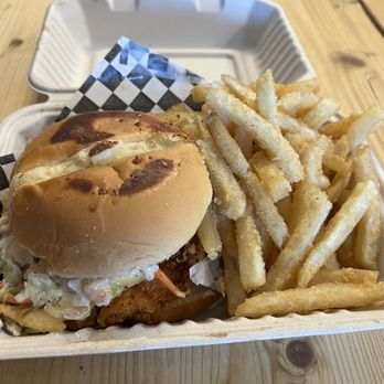Papi Clary's Kitchen - Spicy Chicken Sandwich - Asian Fusion Near Me - Concord, California