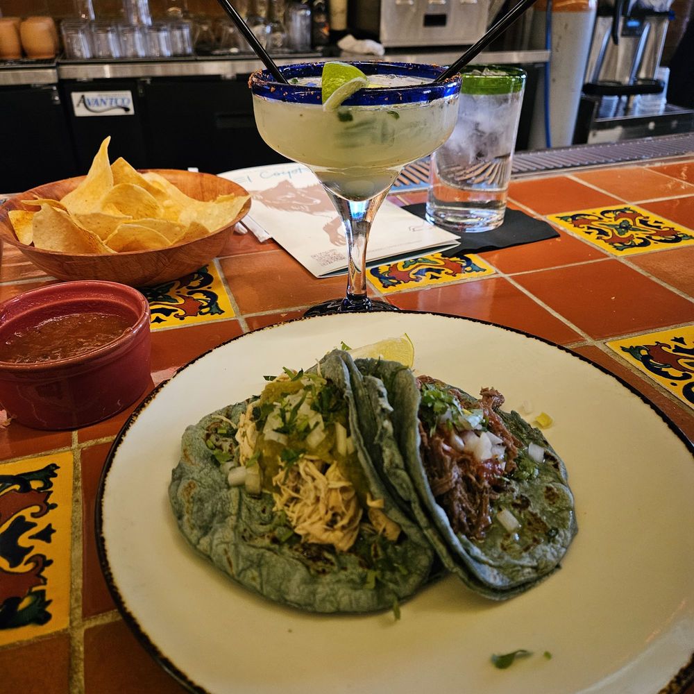 El Coyote - Chicken and beef taco - New Mexican Cuisine Near Me - Oklahoma City, Oklahoma El Coyote - Chicken and beef taco - New Mexican Cuisine Near Me - Oklahoma City, Oklahoma