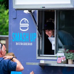 Exterior outside entrance of Smash Up Burgers - Outside Ordering! Exterior outside entrance of Smash Up Burgers - Outside Ordering!