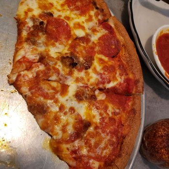 Napoli Pizzeria - Pepperoni and sausage Couldn't really taste any sausage though oz should have just gotten pepp - Italian Near Me - Simpsonville, South Carolina Napoli Pizzeria - Pepperoni and sausage Couldn't really taste any sausage though oz should have just gotten pepp - Italian Near Me - Simpsonville, South Carolina