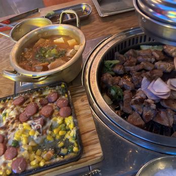 Pocha Street - Kimchi Stew() pork galbi - Korean Near Me - Upper Darby, Pennsylvania