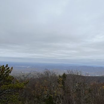 Old Rag Mountain - View of the valley from halfway to the summit. - Hiking Near Me