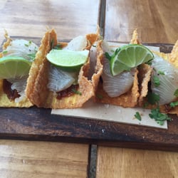 Jah Bar - Fish tacos.