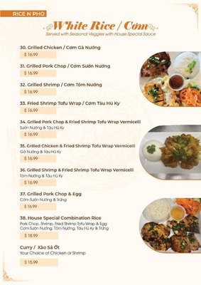 Menu photo 8 Rice & Pho Vietnamese Shippenburg, PA Menu photo 8 Rice & Pho Vietnamese Shippenburg, PA