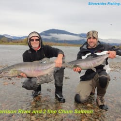 Silversides Fishing Adventures - Harrison river Salmon fishing in October-November for Chum Salmon