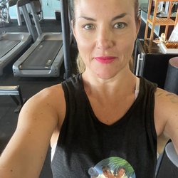 Beach Fitness  - Taking a break from leg day at Beach Fitness on Longboat Key!