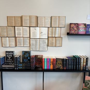 Daughters Coffee & Books - A most intriguing accent wall - Bookstores Near Me - Durham, North Carolina Daughters Coffee & Books - A most intriguing accent wall - Bookstores Near Me - Durham, North Carolina