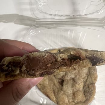 Sugar Ray's Bake Shop - Chocolate chip cookie is filled with chocolate - Bakeries Near Me - Plano, Texas