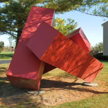 Pickwick Farms Sculptures - untitled by Ronald Krol 1973 - Public Art Near Me - Indianapolis, Indiana