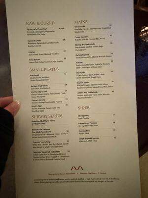 Menu photo 1 Metropolis New York, NY