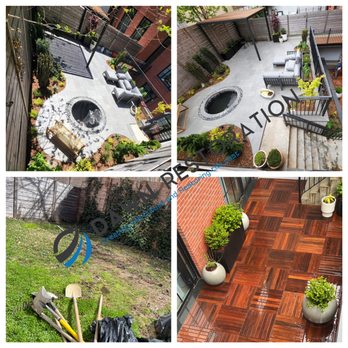Dawn Restoration - Transformation of a backyard - General Contractors Near Me - Brooklyn, New York