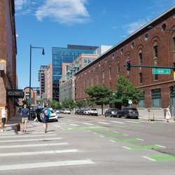 LoDo District - Wynkoop and 18th Street between Union Station and Coor's Field.