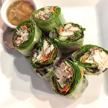 Wild Thaiger - Fresh rolls with chicken - Thai Near Me - Phoenix, Arizona Wild Thaiger - Fresh rolls with chicken - Thai Near Me - Phoenix, Arizona