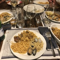 Capannina - A table full of wonderful dishes!