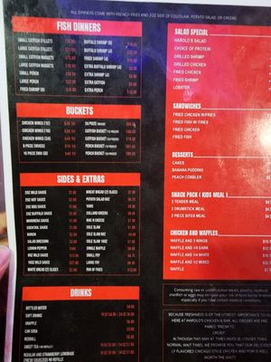 Menu photo 4 Harolds Chicken & Bar Los Angeles, CA Menu photo 4 Harolds Chicken & Bar Los Angeles, CA
