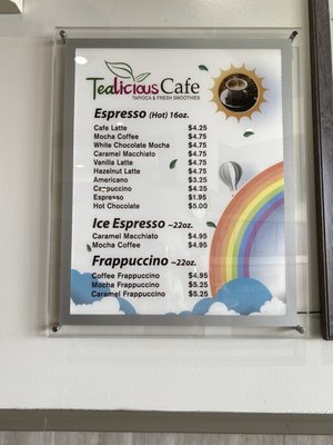 Menu photo 4 Tealicious Cafe San Antonio, TX