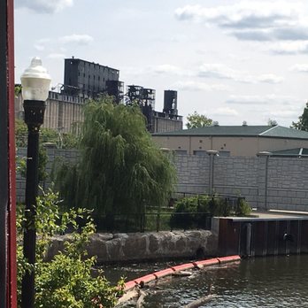 Buffalo Double Decker Bus Tours - We were told Donald J Trump is very envious of this wall in Buffalo, which was built to keep the Canadians out. - Bus Tours Near Me - Buffalo, New York