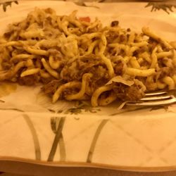 Monna Lisa - Spaghetti with ragu sauce