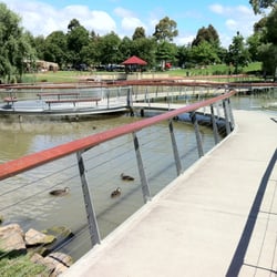 Tim Neville Arboretum - One of the lakes.