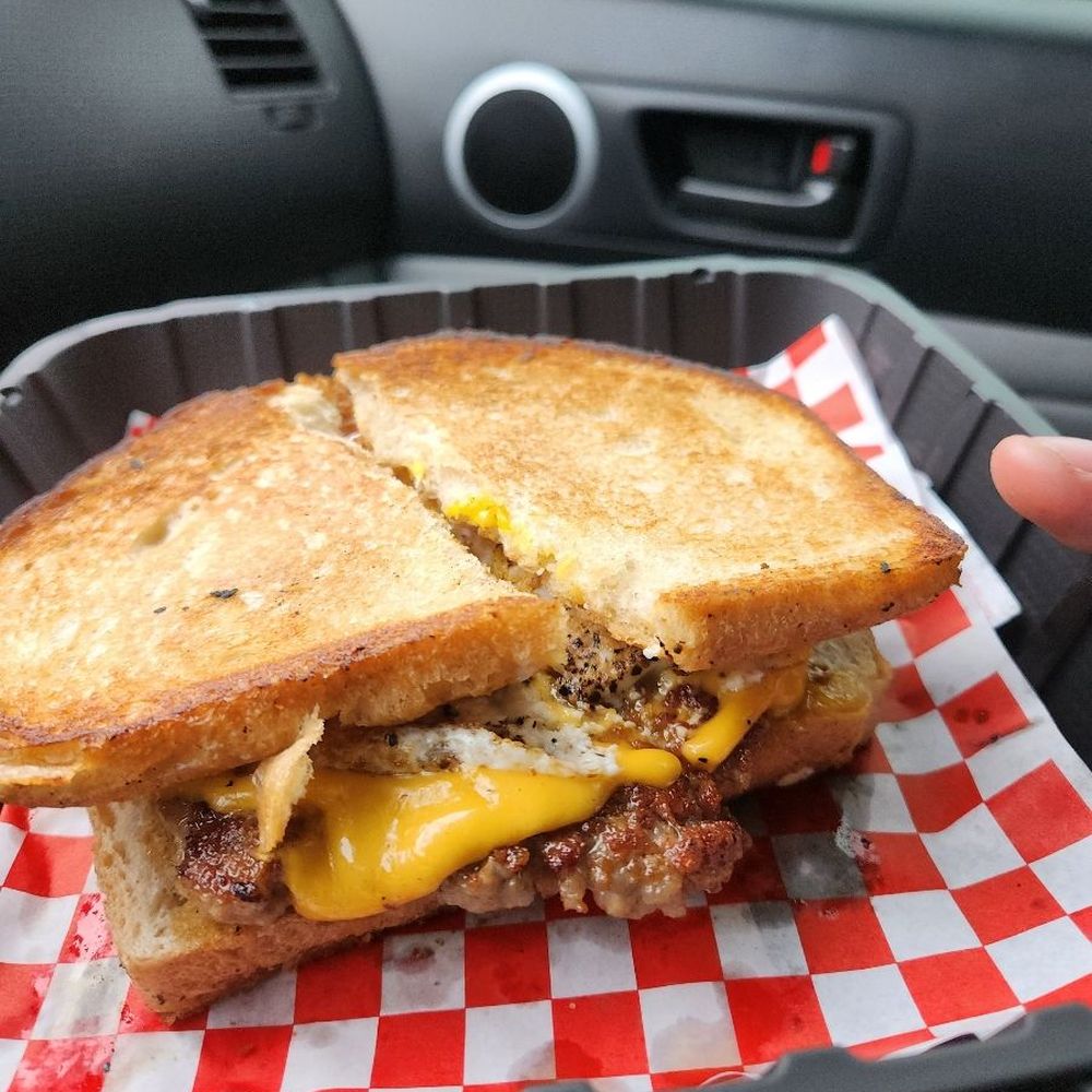 Sausage breakfast sandwich 9.5/10 for now but when I'm on my death bed I will probably be awarding this sandwich the 10/10 before I die