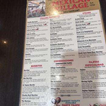 Mexican Village Restaurant - Newer menu - Mexican Near Me - Detroit, Michigan Mexican Village Restaurant - Newer menu - Mexican Near Me - Detroit, Michigan