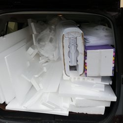 The big bag of smaller pieces was removed before this photo was taken!