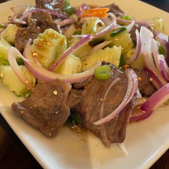 Peak Thai Lombard - Beef Salad - Thai Near Me - Lombard, Illinois Peak Thai Lombard - Beef Salad - Thai Near Me - Lombard, Illinois