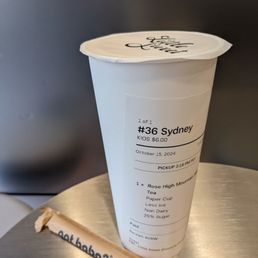 Rose mountain high milk tea Rose mountain high milk tea