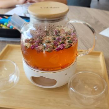 Karkumi Cafe - Rose tea - Cafes Near Me - Scarborough, Ontario