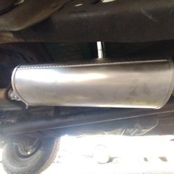 Jflex Repairs - Replace Muffler and tailpipe repair without weld